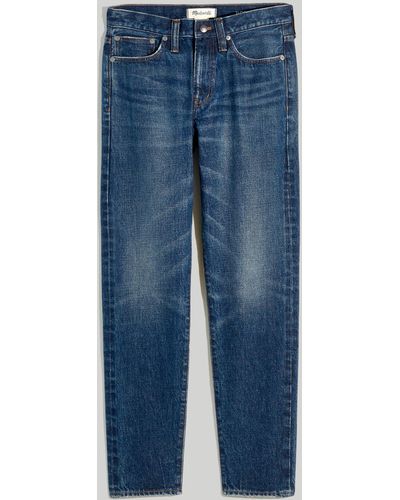 MW Relaxed Taper Selvedge Jeans - Blue