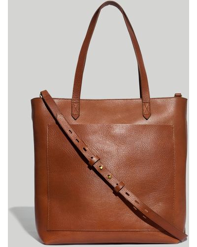 MW The Zip-top Medium Transport Tote - Brown