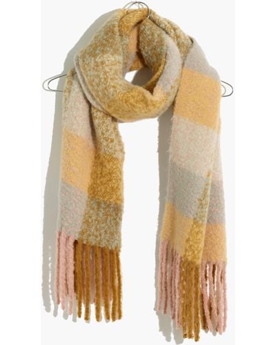 MW Brushed Scarf - Natural