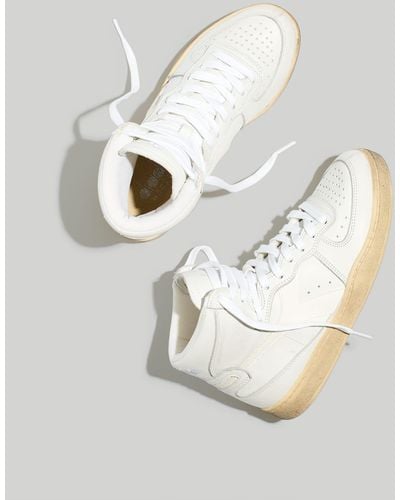 MW Diadora® Mi Basket Used Sneakers - White