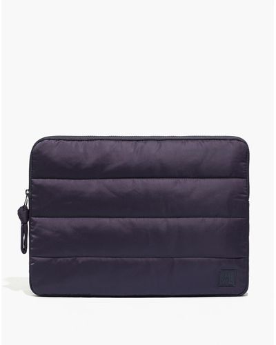 MW The Quilted Laptop Case - Blue