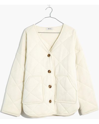 MW Quilted Jumper Jacket - Natural