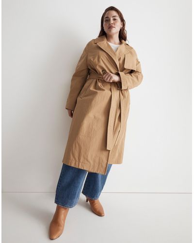 MW The Plus Signature Trench Coat - Brown