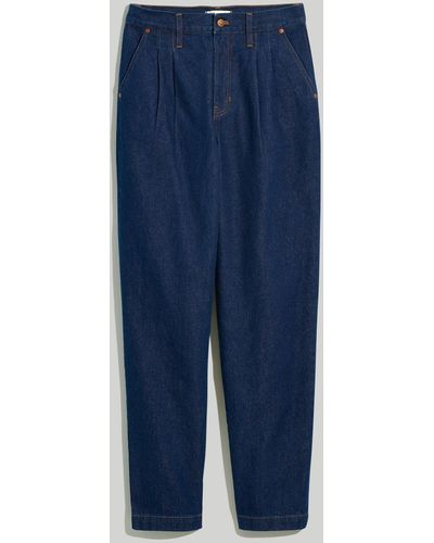 MW Baggy Straight Jeans - Blue