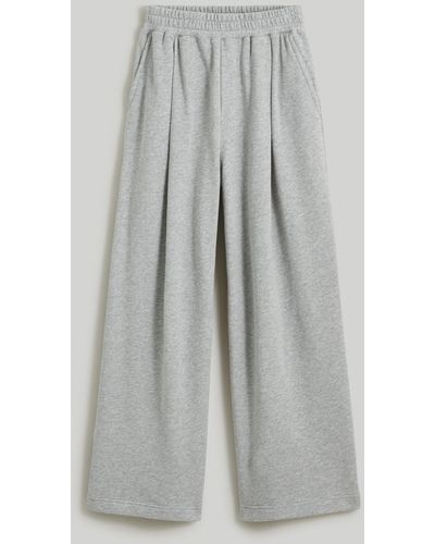 MW Terry Oversized Sweatpants - Gray