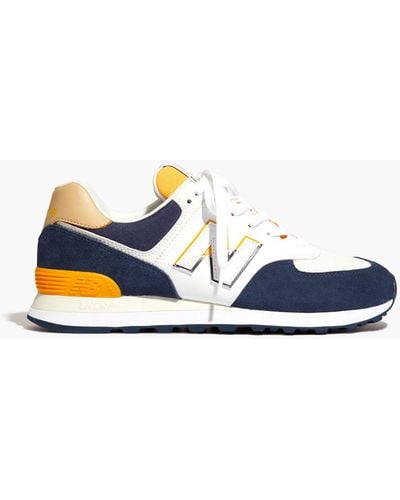 MW New Balance® 574 Split Sail Sneakers - Blue