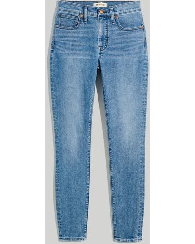 MW 9&quot; Mid-rise Skinny Jeans - Blue
