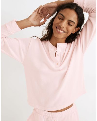 MW Donni Henley Sweater - Pink
