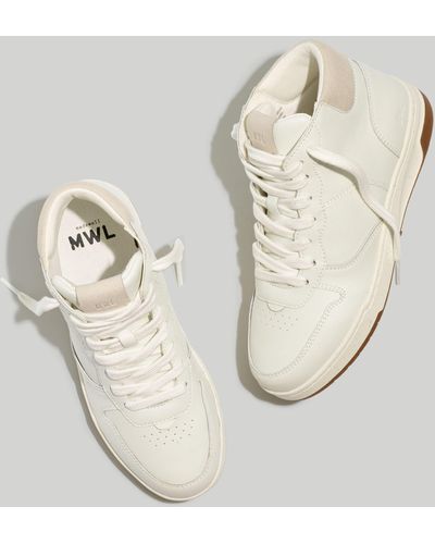 MW Court High-top Trainers - Natural