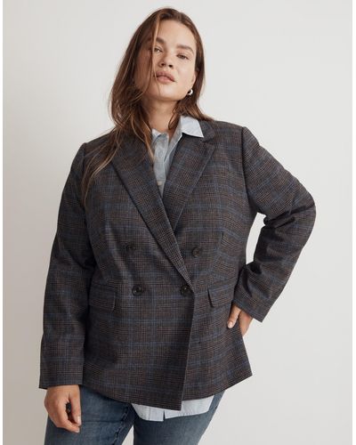 MW The Plus Rosedale Blazer - Gray