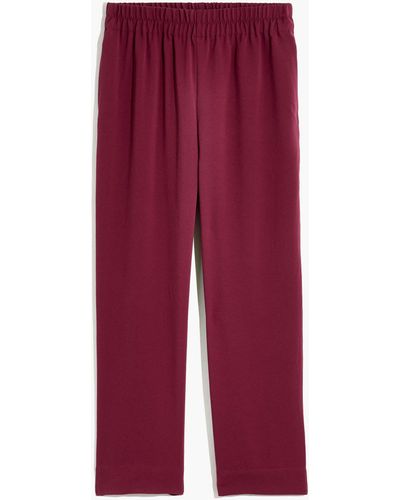 MW Tapered Huston Pull-on Crop Trousers