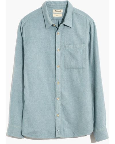 MW Flannel Sunday Shirt - Blue