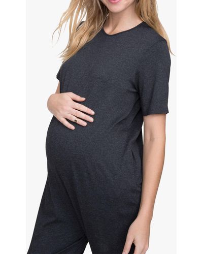 MW Hatch Collection® Maternity Walkabout Jumpsuit - Grey