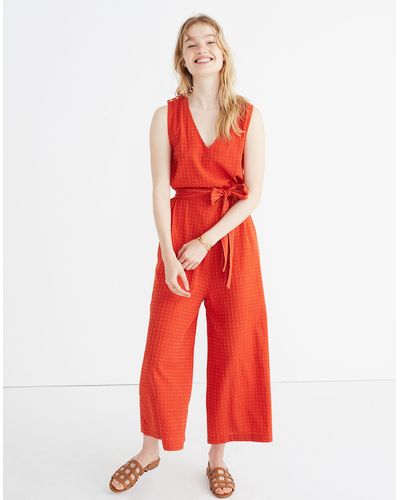MW Ace&jigtm Alley Jumpsuit - Red