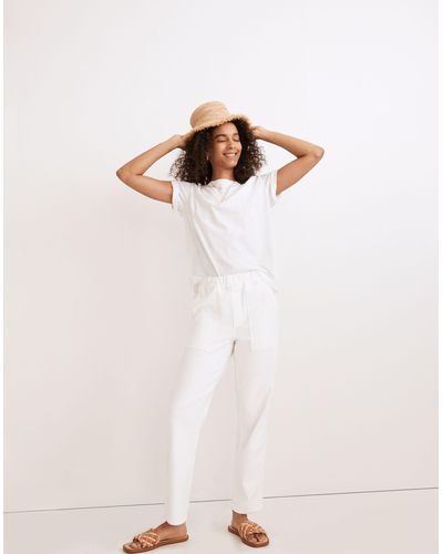 MW Tall Pull-on Relaxed Jeans - Natural