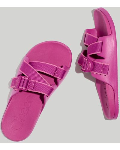 MW Chaco® Chillos Slide Sandals - Pink