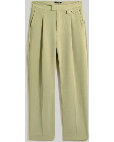 MW The Plus Rosedale High-rise Straight Pant - Green