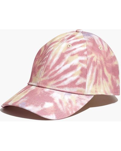 MW Canvas Baseball Cap - Pink