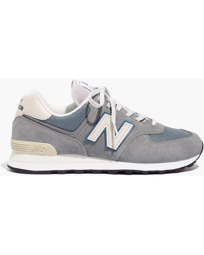 MW New Balance® Suede 574 Trainers - White