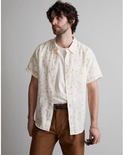 MW Linen Perfect Short-sleeve Shirt - Multicolour