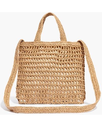 MW The Small Transport Crossbody: Straw Edition - Natural