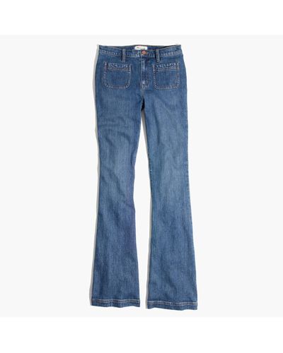 MW Flea Market Flare Jeans: Sailor Edition - Blue