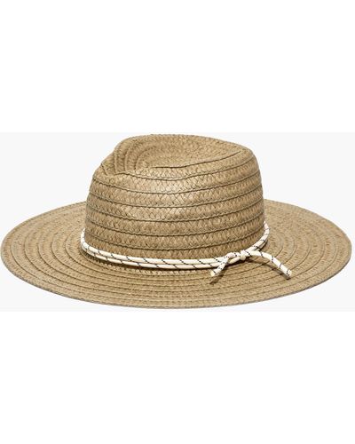 MW Packable Braided Straw Hat - Natural