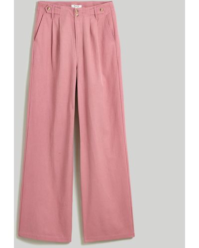 MW The Tall Harlow Wide-leg Pant - Pink