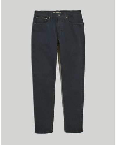 MW Garment-dyed Athletic Slim Jeans - Gray
