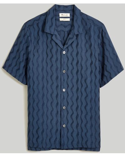 MW Boxy Short-sleeve Shirt - Blue