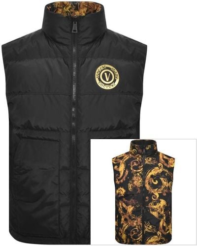 Versace Jeans Couture Couture Reversible Gilet - Black