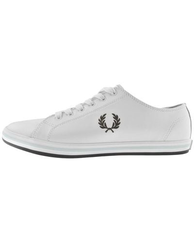 Fred Perry Kingston Leather Trainers - White
