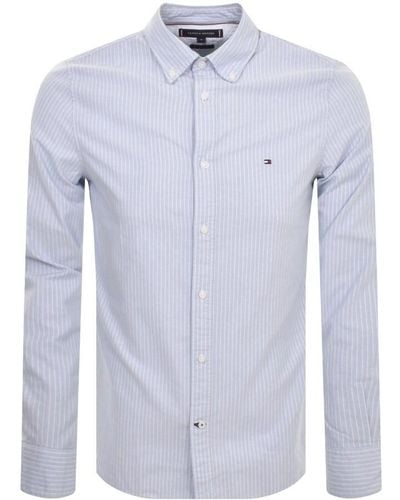 Tommy Hilfiger Oxford Long Sleeve Shirt - Blue
