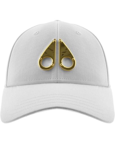 Moose Knuckles Logo Cap - Gray