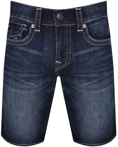 True Religion Ricky Flap Shorts - Blue