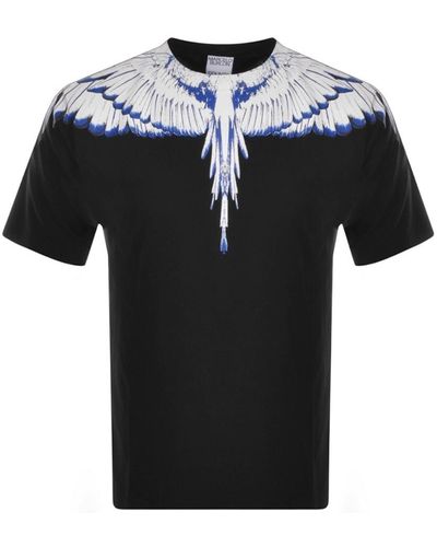 Marcelo Burlon Icon Wings T Shirt - Black