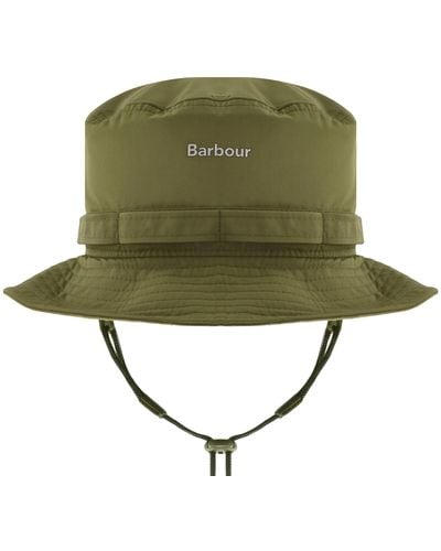 Barbour Teesdale Bucket Hat - Green