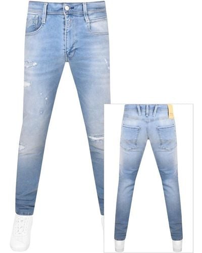 Replay Anbass Jeans Light Wash - Blue