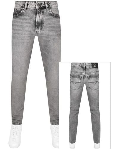 Versace Couture Dundee Narrow Jeans - Gray