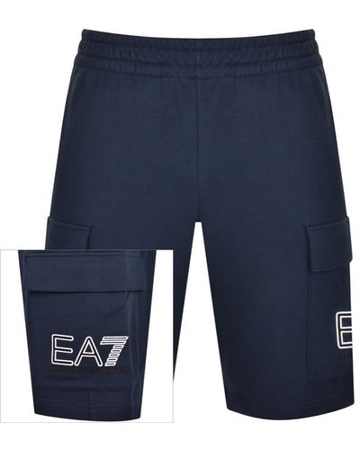 Grey ea7 shorts cheap