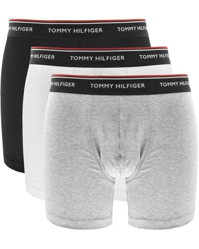 Tommy Hilfiger Underwear 3 Pack Trunks - Gray