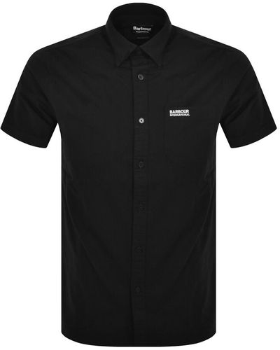 Barbour Short Sleeve Shirt - Black