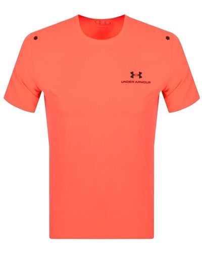 Under Armour Rush Energy T Shirt - Orange