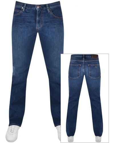 Armani Emporio J21 Regular Jeans Mid Wash - Blue