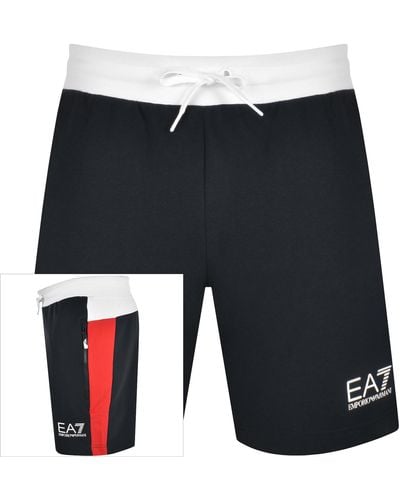 EA7 Emporio Armani Jersey Shorts - Blue