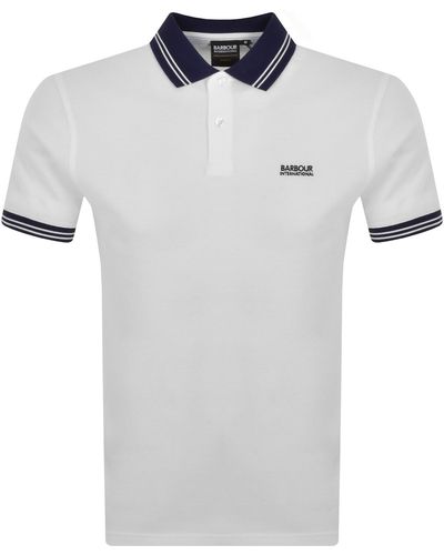 Barbour Tracker Polo T Shirt - Grey