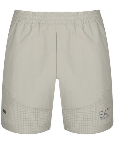 EA7 Emporio Armani Bermuda Shorts - Natural