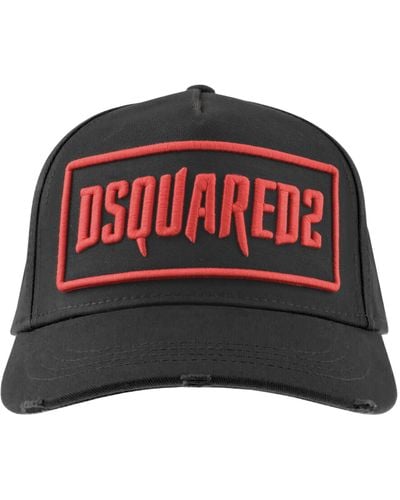 DSquared² Horror Baseball Cap - Red