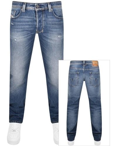 DIESEL Larkee Mid Wash Jeans - Blue