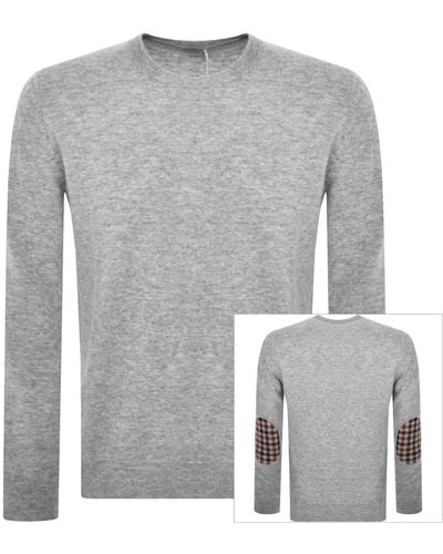 Aquascutum London Knit Sweater - Gray